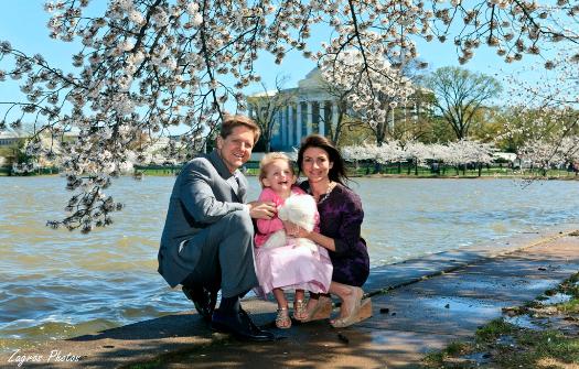 Family Outdoor Photography, Cherry Blossom - Zagros Photos